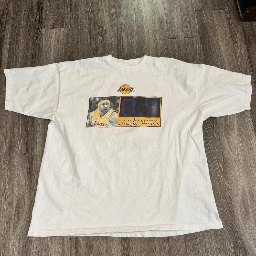 Lakers Fish Swish T-Shirt Size 3Xl